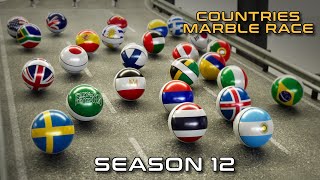 COUNTRIES MARBLE RACE  SEASON 12 [upl. by Sadinoel]