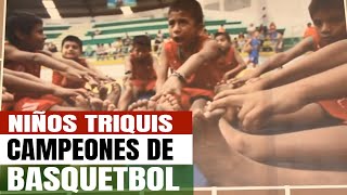 NIÃ‘OS TRIQUIS DE OAXACA CAMPEONES DE BALONCESTO  Reportaje para Telesur [upl. by Romona]