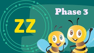 The ZZ Sound  Phase 3  Phonics [upl. by Zilef220]