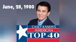 Casey Kasems American Top 40  FULL SHOW  June 28 1980 [upl. by Iiette]