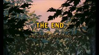 The End  Walt Disney Pictures 1973 2000 Closing  Robin Hood [upl. by Annwahs]