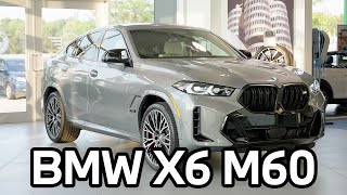 2024 BMW X6 M60i LCI SKYSCRAPER GREY REVIEW [upl. by Acalia]