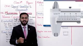 Class 9  Physics  Chapter 1  Lecture 7  16Measuring InstrumentsVernier CaliperAllied Schools [upl. by Notgnirrac]