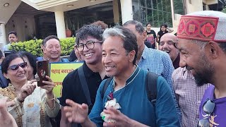 Sonam Wangchuk Appeal ladakh youth to join Delhi Chalo Padyatra at Chandigarh  22 Sep 2024 [upl. by Oreves]