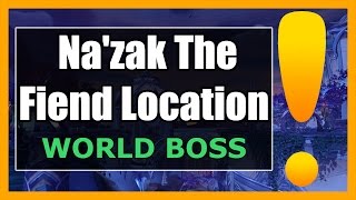 Nazak the Fiend Location  Suramar World Boss Guide [upl. by Haberman544]