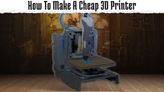 How To Make A Cheap 3D Printer [upl. by Atsirak]