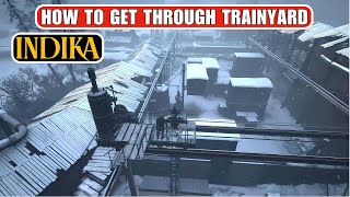 How to get through Trainyard in Indika [upl. by Yraeht]