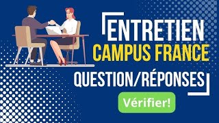 Campus France  Session de préparation à lentretien avec 6 étudiants de différents domaines [upl. by Nivra]