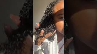 ACTIVADOR DE RIZOS Vs GEL cantu curly hairtutorial cabelloafro afro shortsking rizos [upl. by Erait617]