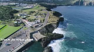 Poços Capelas quotDrone Footagequot Sao Miguel Azores [upl. by Leno]