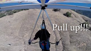 Flying my hang glider straight into a mountain [upl. by Verda]