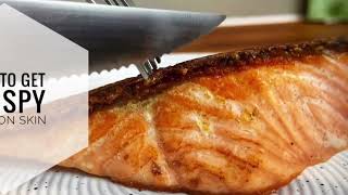 Perfect Crispy Skin Salmon  quick tips [upl. by Aretse]