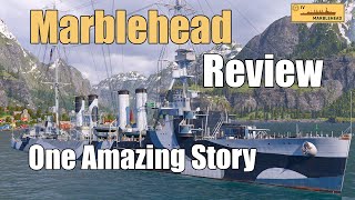 Marblehead Review A Great Story From A Premium  World of Warships Legends  4k  Xbox PS4 PS5 [upl. by Neeham680]