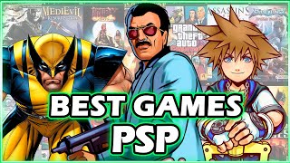 THE 50 BEST PSP GAMES OF ALL TIMES  BEST PSP GAMES [upl. by Barnaba]