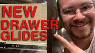 HOW TO INSTALL DRAWER GLIDES RV Living [upl. by Emile]