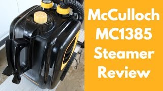 McCulloch MC1385 Steamer Review For Auto Detailers  Auto Detailing Steam Cleaning [upl. by Solhcin]