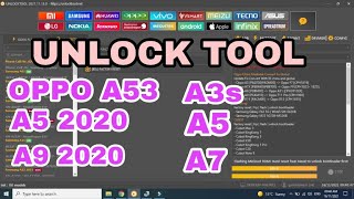 OPPO A53 OPPO A5 2020 A3s unlock solution UNLOCK TOOL [upl. by Ardnohsed]