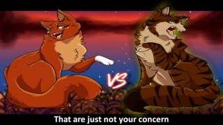 Squirrelflight VS Bramblestar Epic Rap Battles of Warriors 10 [upl. by Bigg754]