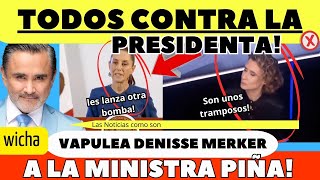 TODOS CONTRA LA PRESIDENTA ELLA LES LANZA NOTICIÓN [upl. by Amjan]