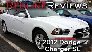 2012 Dodge Charger SE Review Walkaround Exhaust Test Drive [upl. by Ashok]