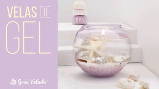 Velas decorativas con gel [upl. by Acile]