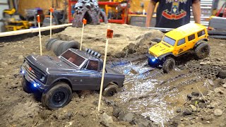 TOWED out of DEEP MUD TEAM DRIVING  DRIVING IN PAIRS PT 2 [upl. by Frankel]