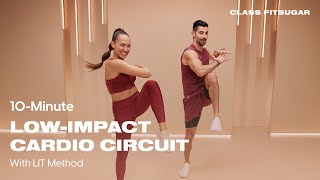 10Minute LowImpact Cardio Circuit With LIT Method  POPSUGAR FITNESS [upl. by Naxela644]