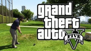 GTAV Moments  Golfing Around [upl. by Roselle]