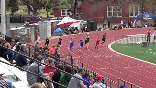 Cedaredges Ty Grant wins the 200 meter dash [upl. by Allets918]