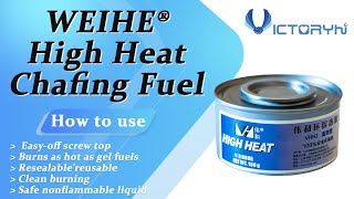 vhh chafing fuel use operation video [upl. by Trimmer]