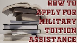 How To Apply For Military Tuition Assistance in the Air Force [upl. by Wun]