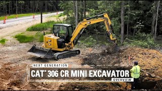 Overview of the Cat® Next Generation 306 CR Mini Excavator [upl. by Thessa]