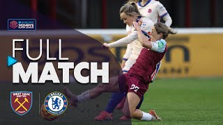 Full Match West Ham United v Chelsea  Barclays WSL 202425 [upl. by Arabele739]