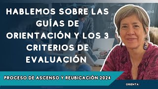 Guías de Orientación y Criterios de Evaluación [upl. by Ydrah]