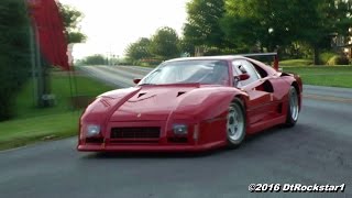 Ferrari 288 GTO Evoluzione in motion [upl. by Gwyneth819]