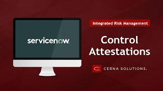 How to use ServiceNow Control Attestations to Streamline Compliance Management [upl. by Damaris]