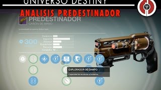 DESTINY  ANALISIS PREDESTINADOR [upl. by Wilek]