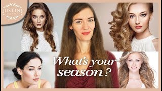 Whats your season  Seasonal color analysis  Justine Leconte [upl. by Oeflein]