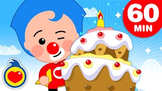 🐥 Plim Plim ♫ CARTOONS for Kids ♫ Full Episodes 🎉A Magical Birthday 60 Min [upl. by Ateekram]