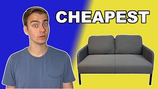 IKEAs Cheapest Loveseat Is It Actually Comfortable [upl. by Alliuqahs]