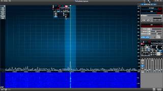 Flex 6300 Audio Peaking Filter Demo APF [upl. by Yila681]