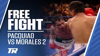 REVENGE  FREE FIGHT  Manny Pacquiao vs Erik Morales 2 [upl. by Renner]