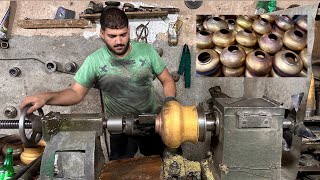 What is a samovarHow is samovar made in Iran Samovar Makingthe art of shaping the samovar body🇮🇷 [upl. by Devon]