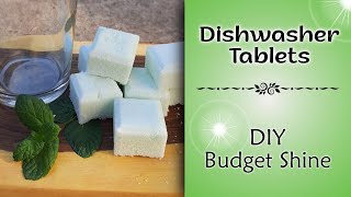 How to make DIY Dishwasher Tablets On A Budget That Really Work [upl. by Sille431]