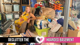 Declutter the Extremely Hoarded Basement  Tough Love doesn’t Work for Hoarding Disorder [upl. by Wilton]