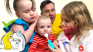 Five Kids Dentist Song  more Kids Songs and Videos [upl. by Noella]