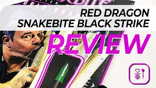 Red Dragon Snakebite Black Strike  DARTS REVIEW quotPeter Wrights Bombenquot  DARTSLIEBE [upl. by Geiss740]