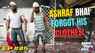 ASHRAF BHAI FORGOT HIS SHALWAR KAMEEZ  V MODDING  GTA 5 MODS PAKISTAN [upl. by Efioa]