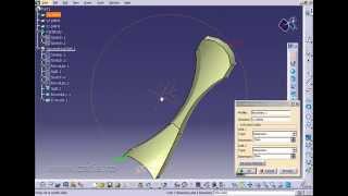 Surface creation in CATIA v5 [upl. by Guimond]