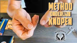 Method onderlijn knopen  Complete uitleg  Maxvissen [upl. by Chadbourne172]